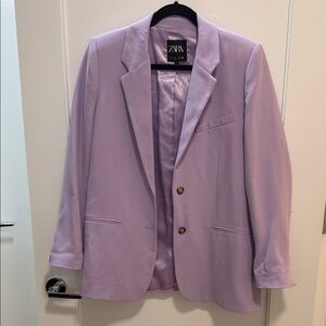 Zara Women's Light Purple Blazer